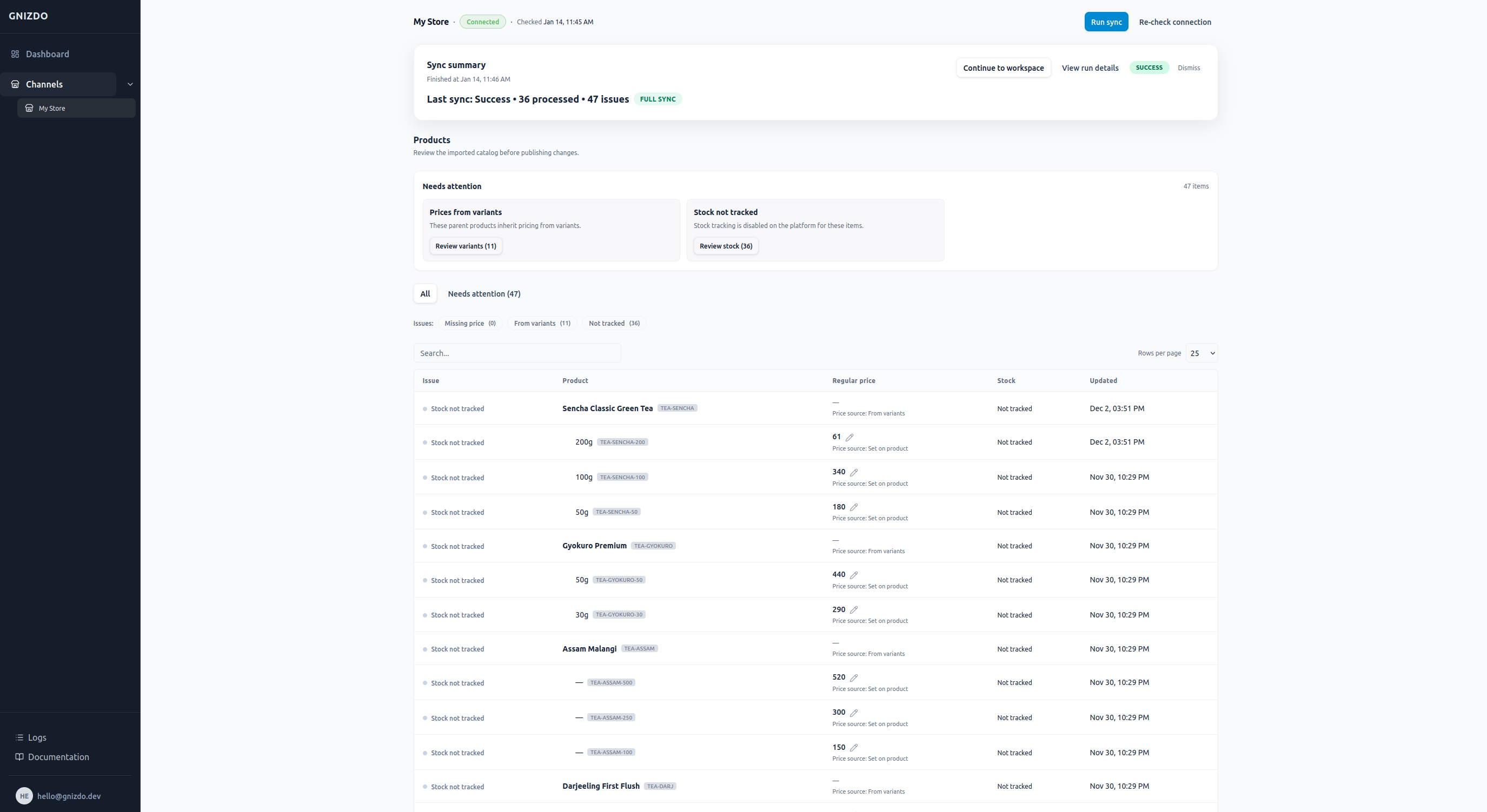 Timeline of recent update events
